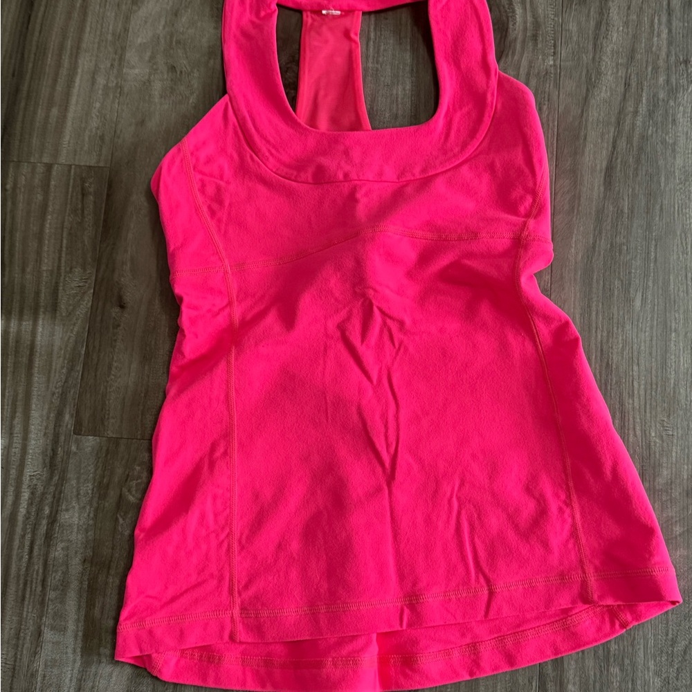 Lululemon Women's Pink Sleeveless Top